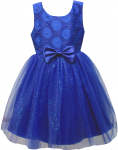 GIRLS CASUAL DRESSES (0232301) R.BLUE